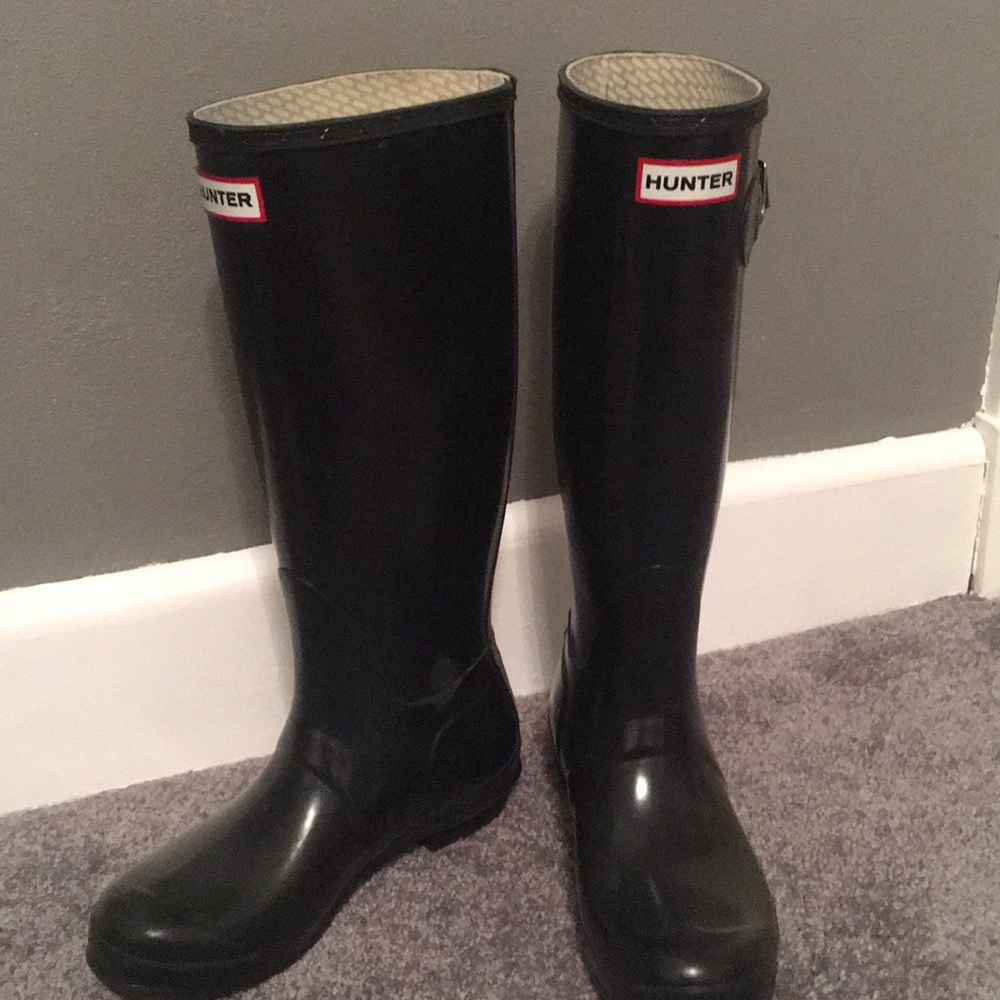 Hunter rain boots size 7